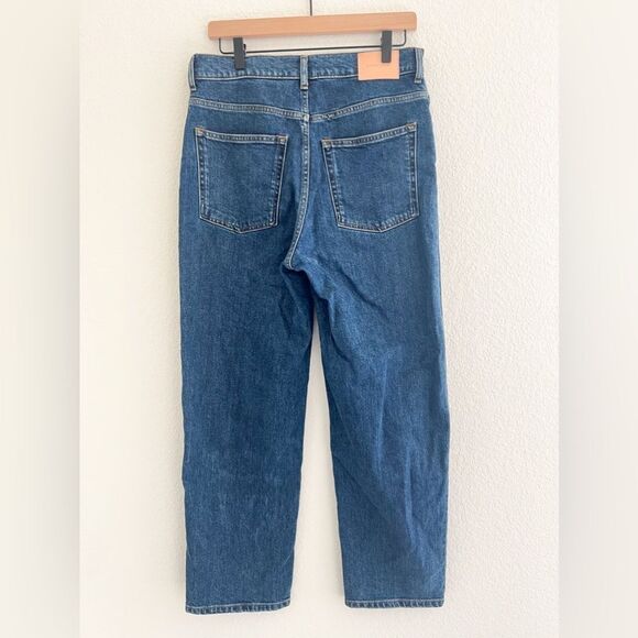 Everlane The Way High Straight Jean in Indigo 29 - Picture 3 of 6